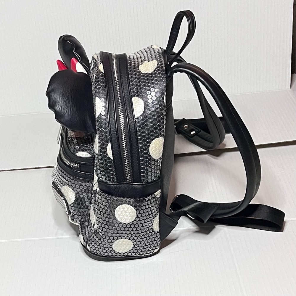 Disney Loungefly Sequin Mouse Backpack - image 6